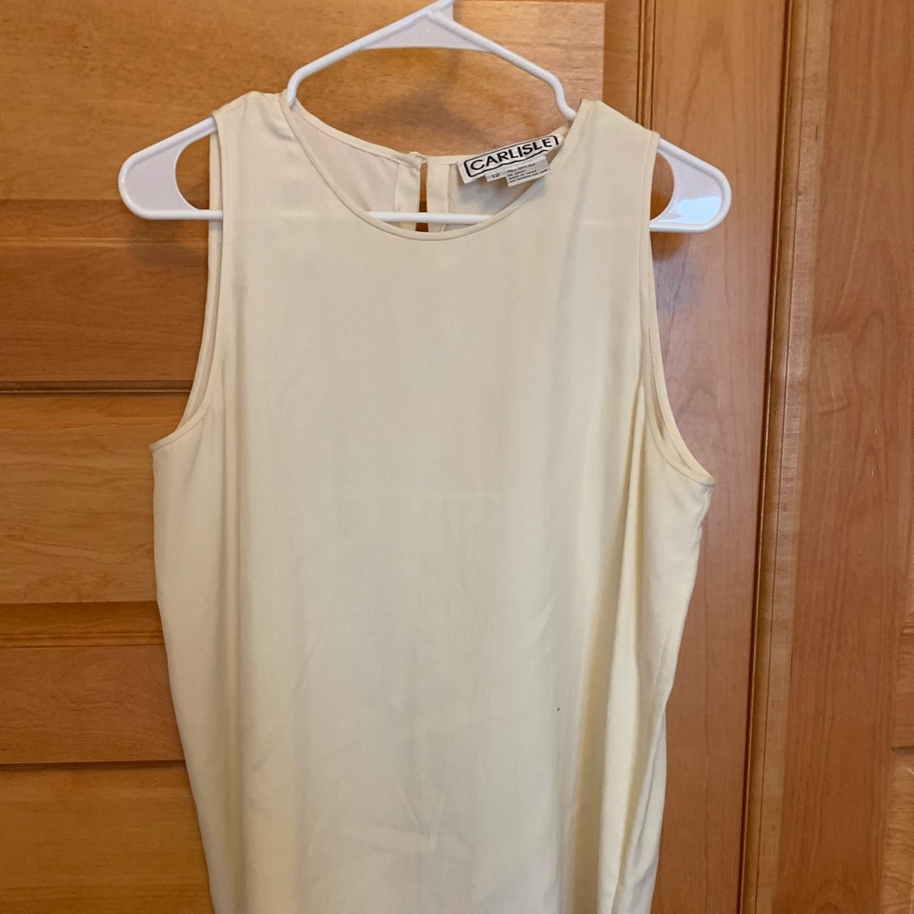 Carlisle Silk Sleeveless Top. Size 12